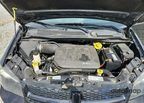 2017 Dodge Grand Caravan Gt from USA, damaged, VIN 2C4RDGEG7HR672021